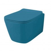 Унітаз підвісний ArtCeram A16 безободковий 36х52,5 см кераміка синій ASV003 38;00