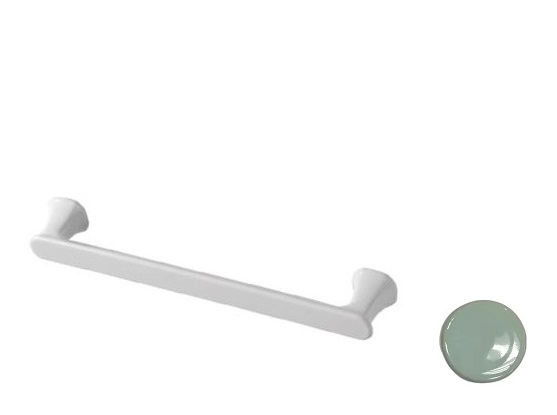 Держатель для полотенец ArtCeram Civitas 54 см керамика светло-зеленый CIC003 35;00