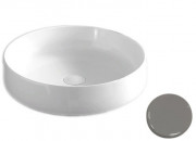 Раковина для ванной ArtCeram Cognac Ø48 см керамика серый COL002 34;00