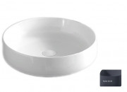 Раковина для ванної ArtCeram Cognac Ø48 см кераміка темно-синій COL002 36;00