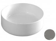 Раковина для ванной ArtCeram Cognac Ø42 см керамика серый COL001 34;00