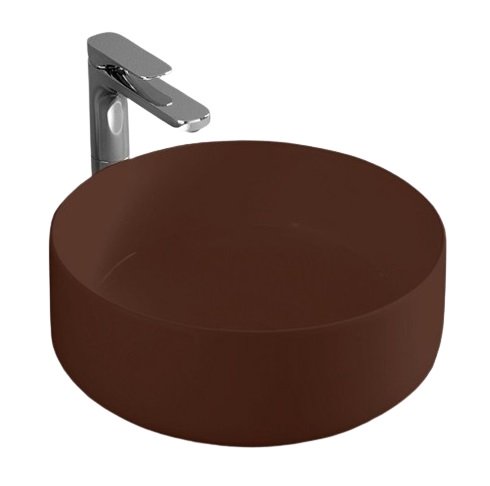 Раковина для ванной ArtCeram Cognac Ø42 см керамика коричневый COL001 39;00