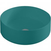 Раковина для ванної кімнати ArtCeram Cognac Ø42 см кераміка зелений COL001 43;00