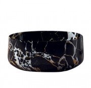 Раковина для ванной ArtCeram Cognac Ø42 см керамика portoro gold COL001 48;00