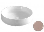 Раковина для ванной ArtCeram Cognac Ø48 см керамика розовый COL002 33;00