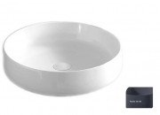 Раковина для ванной ArtCeram Cognac Ø48 см керамика темно-синий COL002 36;00