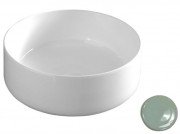 Раковина для ванной ArtCeram Cognac Ø42 см керамика светло-зеленый COL001 35;00