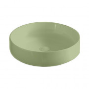 Раковина для ванной ArtCeram Cognac Ø48 см керамика зеленый шалфей COL002 44;00