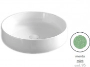 Раковина для ванной ArtCeram Cognac Ø48 см керамика menta COL002 95;00