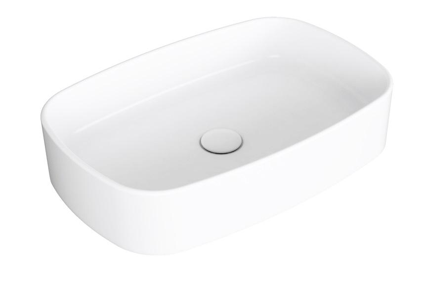 Раковина для ванної Simas Folio 60x40 см кераміка білий FO04