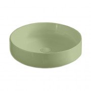 Раковина для ванной ArtCeram Cognac Ø48 см керамика зеленый шалфей COL002 44;00