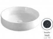 Раковина для ванної ArtCeram Cognac Ø48 см кераміка базальт COL002 98;00