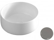 Раковина для ванной ArtCeram Cognac Ø35 см керамика серый COL004 34;00