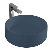 Раковина для ванної ArtCeram Cognac Ø35 см кераміка темно-синій COL004 36;00