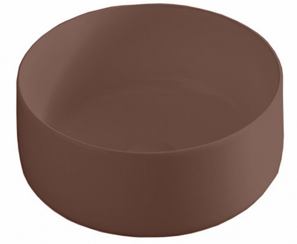 Раковина для ванной ArtCeram Cognac Ø35 см керамика коричневый COL004 39;00