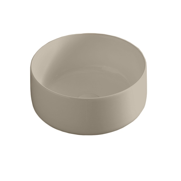 Раковина для ванної ArtCeram Cognac Ø35 см кераміка бежевий COL004 41;00