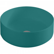 Раковина для ванной ArtCeram Cognac Ø35 см керамика зеленый COL004 43;00