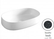 Раковина для ванної ArtCeram Cognac 55х35 см кераміка базальт COL003 98;00