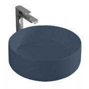 Раковина для ванной ArtCeram Cognac Ø35 см керамика темно-синий COL004 36;00