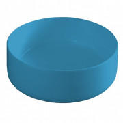 Раковина для ванної кімнати ArtCeram Cognac Ø35 см кераміка синій COL004 38;00