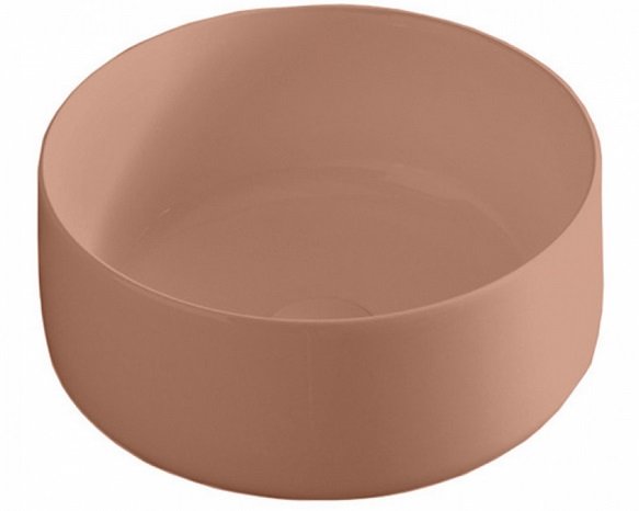 Раковина для ванной ArtCeram Cognac Ø35 см керамика светло-коричневый COL004 40;00
