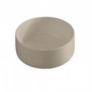 Раковина для ванной ArtCeram Cognac Ø35 см керамика бежевый COL004 41;00