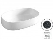 Раковина для ванної ArtCeram Cognac 55х35 см кераміка базальт COL003 98;00