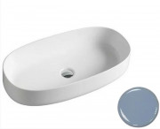 Раковина для ванной ArtCeram Cognac 68х35 см керамика голубой COL005 32;00