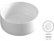 Раковина для ванної ArtCeram Cognac Ø35 см кераміка каррара COL004 47;00