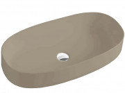 Раковина для ванної ArtCeram Cognac 68х35 см кераміка бежевий COL005 41;00