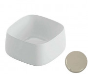 Раковина для ванної ArtCeram Cognac 43х43 см кераміка шампань COL006 02;00