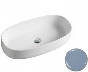 Раковина для ванної ArtCeram Cognac 68х35 см кераміка блакитний COL005 32;00