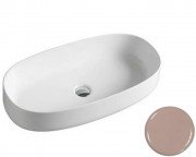 Раковина для ванной ArtCeram Cognac 68х35 см керамика розовый COL005 33;00