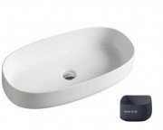 Раковина для ванної ArtCeram Cognac 68х35 см кераміка темно-синій COL005 36;00