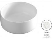 Раковина для ванної ArtCeram Cognac Ø35 см кераміка каррара COL004 47;00