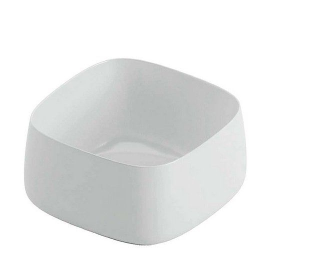 Раковина для ванної кімнати ArtCeram Cognac 43х43 см кераміка білий COL006 01;00