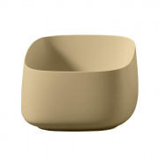 Раковина для ванної ArtCeram Cognac 43х43 см кераміка жовтий COL006 12;00