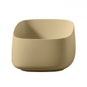 Раковина для ванной ArtCeram Cognac 43х43 см керамика желтый COL006 12;00