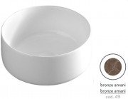 Раковина для ванной ArtCeram Cognac Ø35 см керамика bronze amani COL004 49;00