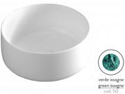 Раковина для ванної кімнати ArtCeram Cognac Ø35 см кераміка verde issogne COL004 50;00