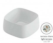 Раковина для ванної ArtCeram Cognac 43х43 см кераміка terrazzo chiaro COL006 89;00