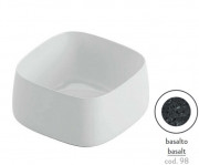 Раковина для ванной ArtCeram Cognac 43х43 см керамика базальт COL006 98;00