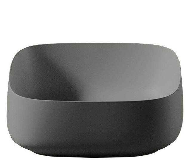 Раковина для ванної ArtCeram Cognac 46х41 см кераміка сірий COL007 15;00