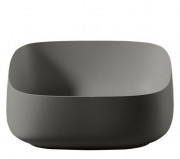 Раковина для ванної ArtCeram Cognac 46х41 см кераміка сірий COL007 15;00