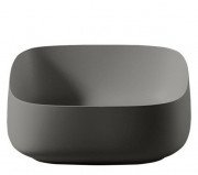 Раковина для ванной ArtCeram Cognac 46х41 см керамика серый COL007 15;00