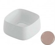 Раковина для ванної ArtCeram Cognac 43х43 см кераміка рожевий COL006 33;00