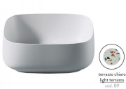 Раковина для ванної ArtCeram Cognac 46х41 см кераміка terrazzo chiaro COL007 89;00