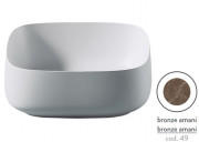 Раковина для ванної ArtCeram Cognac 46х41 см кераміка bronze amani COL007 49;00