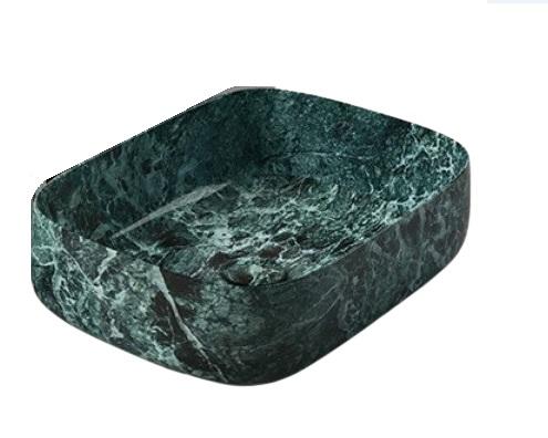 Раковина для ванной ArtCeram Cognac 46х41 см керамика verde issogne COL007 50;00