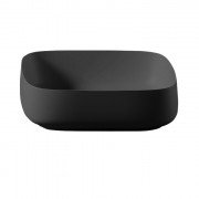 Раковина для ванної ArtCeram Cognac 55х35 см кераміка чорний COL008 03;00